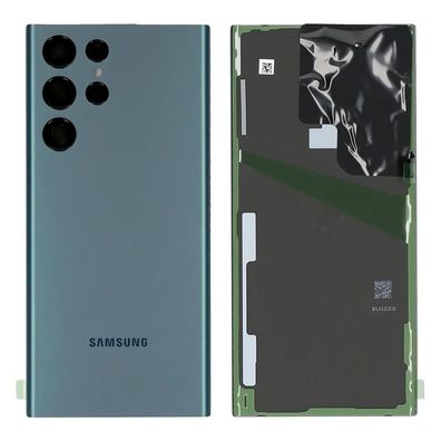 Original Samsung Galaxy S22 Ultra S908B Akkudeckel Back Cover GH82-27457D Grün