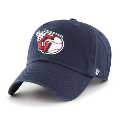 MLB Cleveland Guardians Cap Basecap Baseballcap cleanup navy Logo 196505325387 Kappe