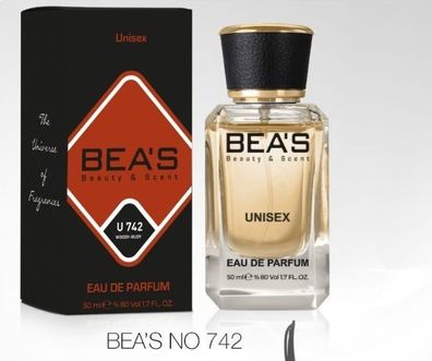 BEA'S Beauty & Scent U 742 Woody Eau De Parfum 50 ml Rosenholz Kardamom