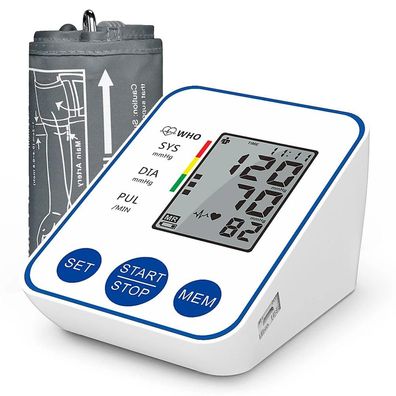 Automatisches digitales Blutdruckmessgerät für den Oberarm