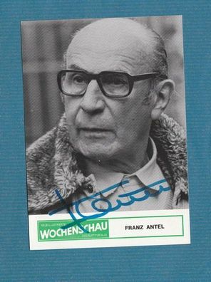 Franz Antel (österreichischer Filmregisseur und Produzent)- persönlich signiert