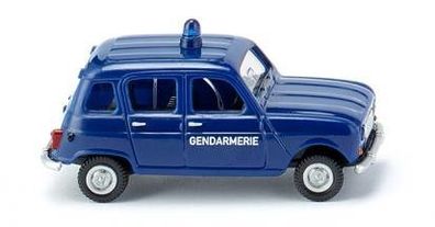 Wiking 022404 - Renault R4 - Gendarmerie. 1:87