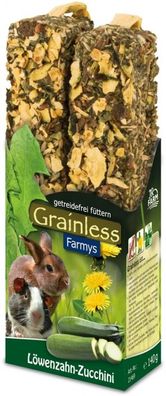 JR Farm Grainless Farmys Löwenzahn-Zucchini 2er
