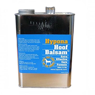 Hypona Huföl 3,78 Liter Premium Huf-Öl für Pferdehufe für Pferde
