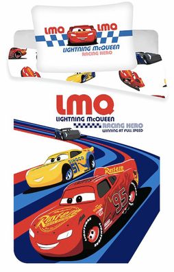 Disney Pixar Cars Baby Kinder Wendebettwäsche "Racing Hero" Lightning McQueen Cr