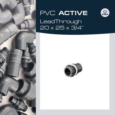 FIAP PVC ACTIVE LeadThrough - PVC - Durchführung - Klebemuffe - Tankdurchführung