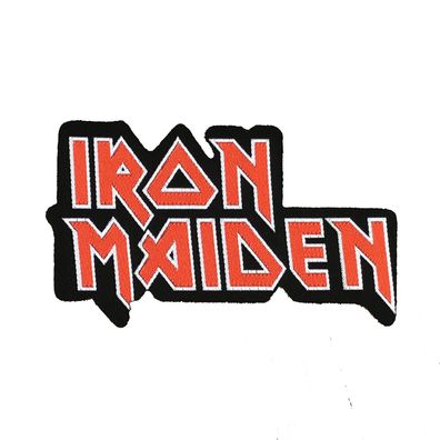 Iron Maiden Logo Cut Out Aufnäher-Patch