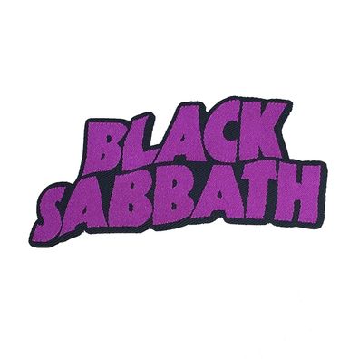 Black Sabbath Logo Cut Out Aufnäher-Patch