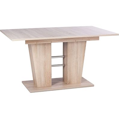 Esstisch Tisch Küchentisch sonoma Eiche Sägerau Nb. ca. 140 cm ausziehbar auf ...
