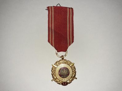 Polen Medaille 20 Jahre Militärdienst