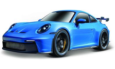 Maisto 36458B - Modellauto Porsche 911 GT3 '22 (blau, Maßstab 1:18) Modell Auto