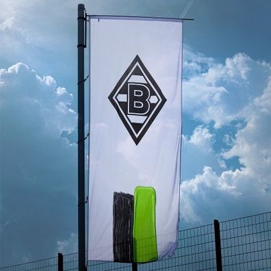 Borussia Mönchengladbach Stadionfahne "Streifen"