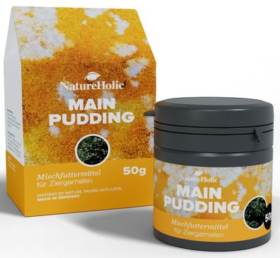NatureHolic - MainPudding Alleinfutter für Wirbellose beliebte weiche Konsistenz 50ml