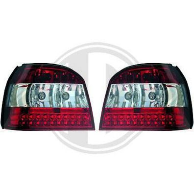 VW Golf 3 Limousine LED Rückleuchten Rot Klar Glas Bj. 1991-1997 zugelassen