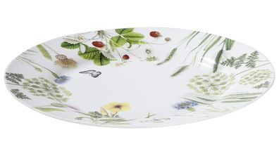 Porzellan-Teller - Gilde Speiseteller / Essteller Wild Flowers - Geschirr Küche Haus