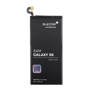 Bluestar Akku Ersatz Samsung Galaxy S6 G920F 2550 mAh Austausch EB-BG920ABE