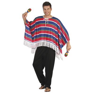 Poncho Marquez Mexikaner Kostüm