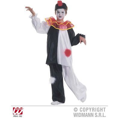 Pierrot Mime Clown Kinderkostüm
