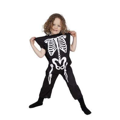 Skeleton Knochenmann Kinderkostüm