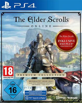 Elder Scrolls Onl. PS-4 Premium Collection inkl. 1 Monat ESO Plus