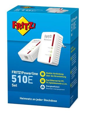AVM Fritz!Powerline 510E Set (500 Mbit)