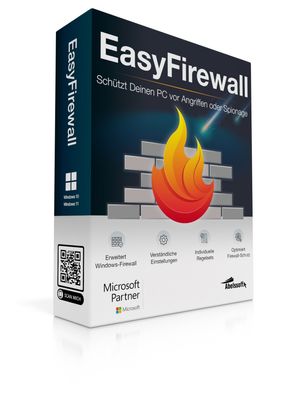 Abelssoft Easy Firewall 2024 - Kinderleichte Bedienung - PC Download Version