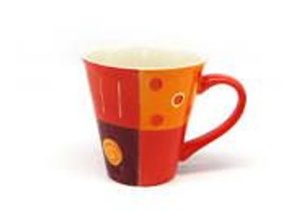 1 Tasse Becher Serie Patricia sortiert 83076 Keramik mit Goldauflage