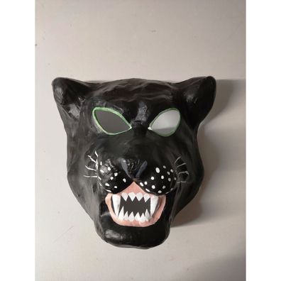 Schwarzer Panther Theatermaske