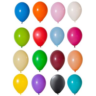 500 Luftballons Pastell buntmix 26cm -11