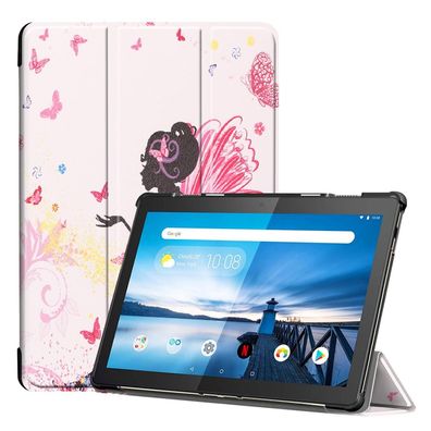Tablet Hülle für Lenovo Tab M10 TB-X605F 10.1 Zoll Slim Case Etui mit Standfunktio...