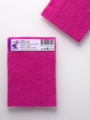 20 % Rabatt: Nadelvlies Merino Wolle FLYFEL®-web, pink, 55 x 115 cm
