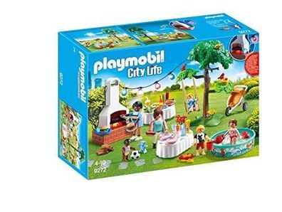 Playmobil City Life 9272 Einweihungsparty Spielset 94 Teile Spielzeug Kinder