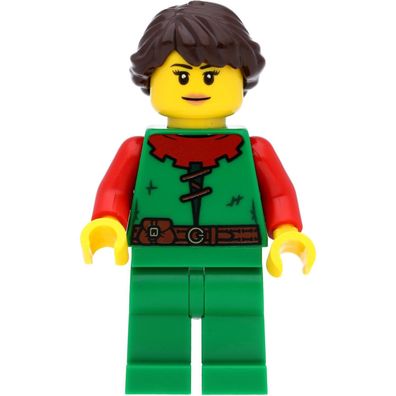 LEGO Castle Minifigur Forestman / Waldbewohner / Robin Hood #4, weiblich