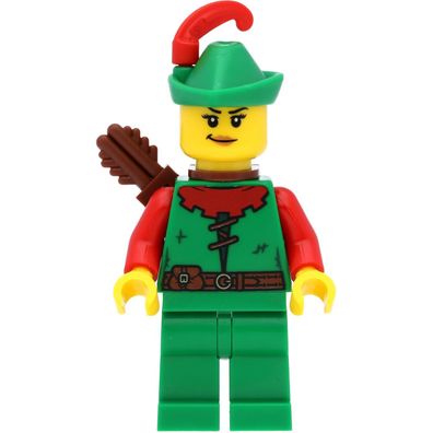 LEGO Castle Minifigur Forestman / Bogenschütze / Robin Hood #3, weiblich