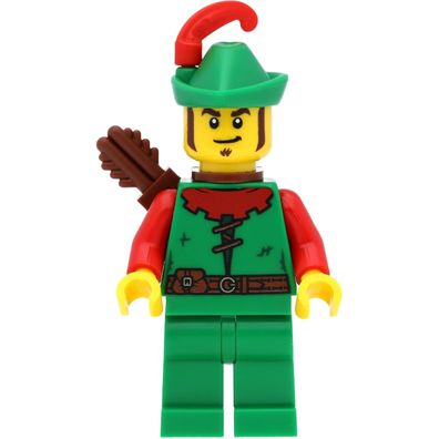 LEGO Castle Minifigur Forestman / Bogenschütze / Robin Hood #2