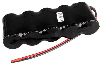 Mexcel Akkupack 6V 4500 mAh NiCd Akku HT 6S mit Silikonkabel 200 mm 1,5 mm