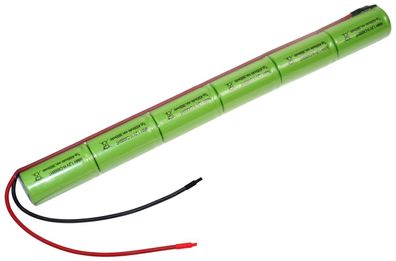 Mexcel Akkupack 7,2V 4000mAh C Hochtemperatur Säule Silikonkabel 20 cm Akku NiMh