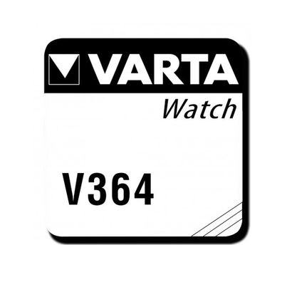 Varta SR621SW Batterie Knopfzelle V364 Silver 1,55V Hg 0% für Uhren