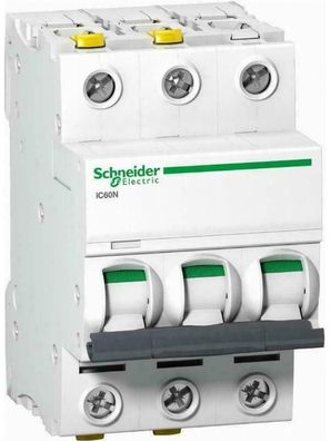 Schneider Electric Circuit Breaker A9F05306 IP20 Line Protection 3P 6A