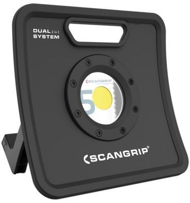 Scangrip Nova 5K C + R Cob LED Spotlight Battery Lamp Floodlight Akkustrahler