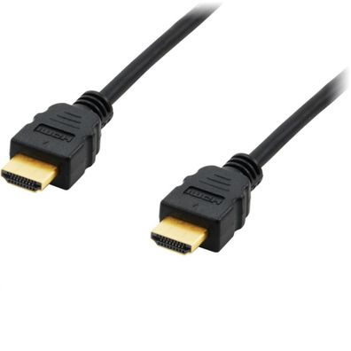 Câble HDMI Grande Vitesse 4k Equip 119350 1.8 M 2k 2160p 3D Noir Neuf Ovp
