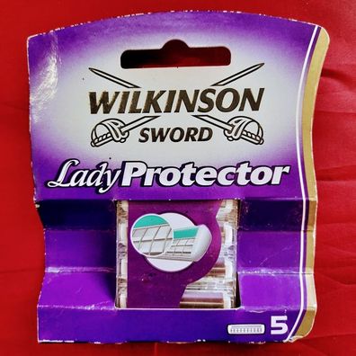 5er Wilkinson Sword Lady Protector 2 Klingen Rasierklingen Restposten
