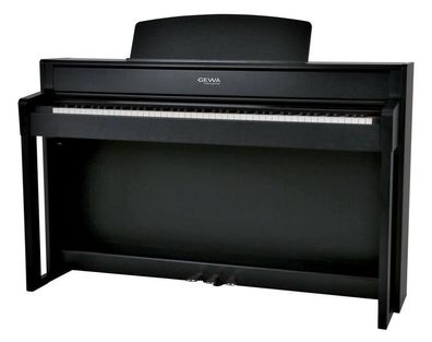 Gewa UP-280 G Compreso Sgabello Pianoforte Nero Opaco Piano Nuovo Originale