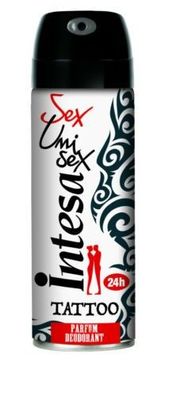 Intesa Unisex Tattoo Parfum Deodorant Spray 125 ml