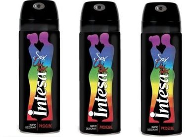 Intesa unisex Pride2be Parfum Deodorant 3 x 125 ml