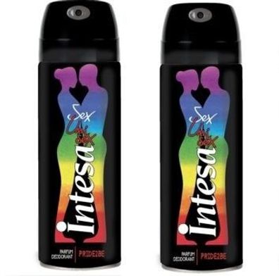 Intesa unisex Pride2be Parfum Deodorant 2 x 125 ml