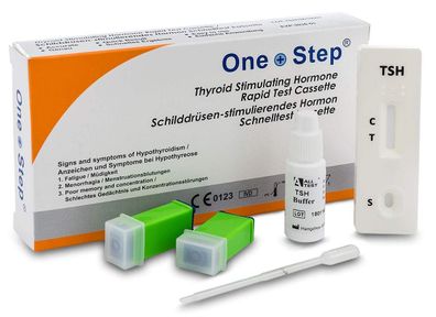 One + Step TSH Schilddrüsenunterfunktion Test - Selbsttest für Zuhause