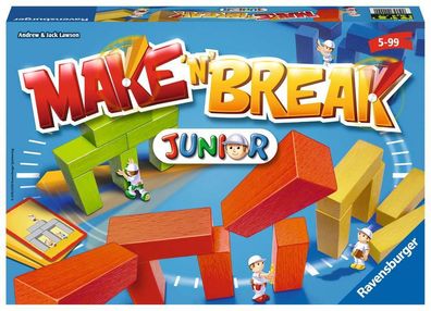 Ravensburger 22009 Make 'n' Break Junior, Familienspiel