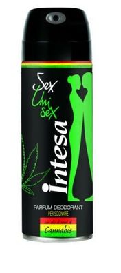 Intesa Sex & Unisex Cannabis Parfum Deodorant 125 ml