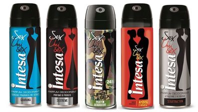 INTESA UNISEX TRAUM-SET Deo 5 x 125ml Deodorant Spray